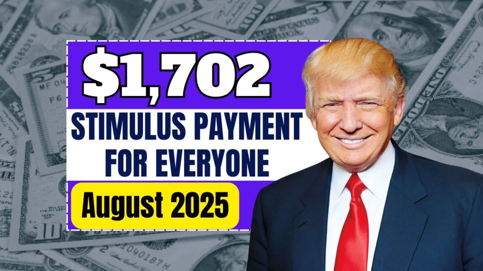 $1,702 Stimulus Payment August 2025